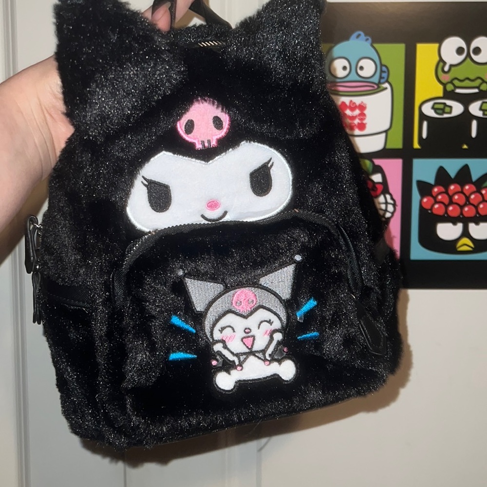 Kuromi mini backpack